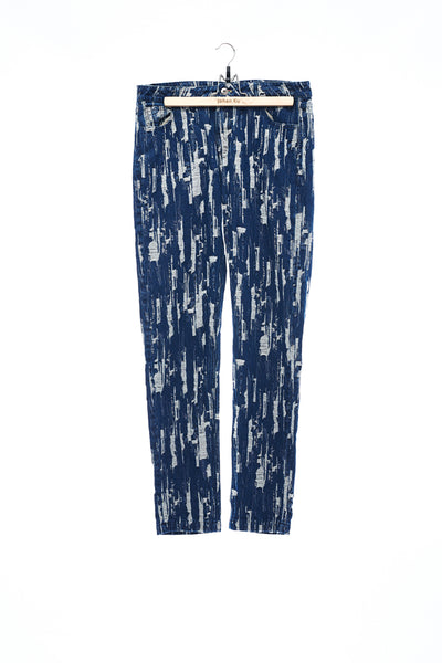 Sean Collection- Damaged Effect Jacquard Trouser
