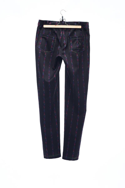 Sean Collection- ACTION=VIE Vertical Stripe Printed Trouser