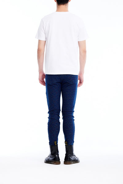 Sean Collection- BPM Inspired Splash Graphic T-Shirt -White
